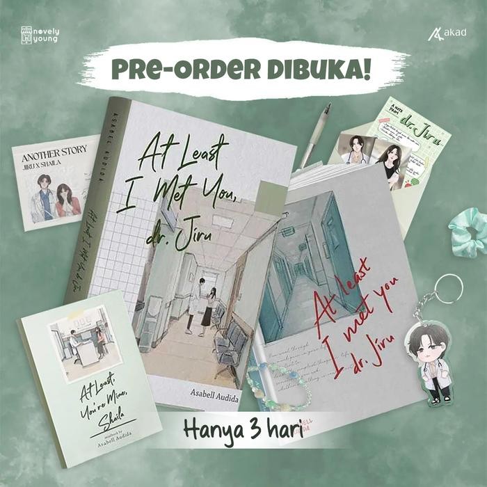 

Novel At Least I Met You, Dr. Jiru By Asabell Audida (Sepucuk Halu) - Akad