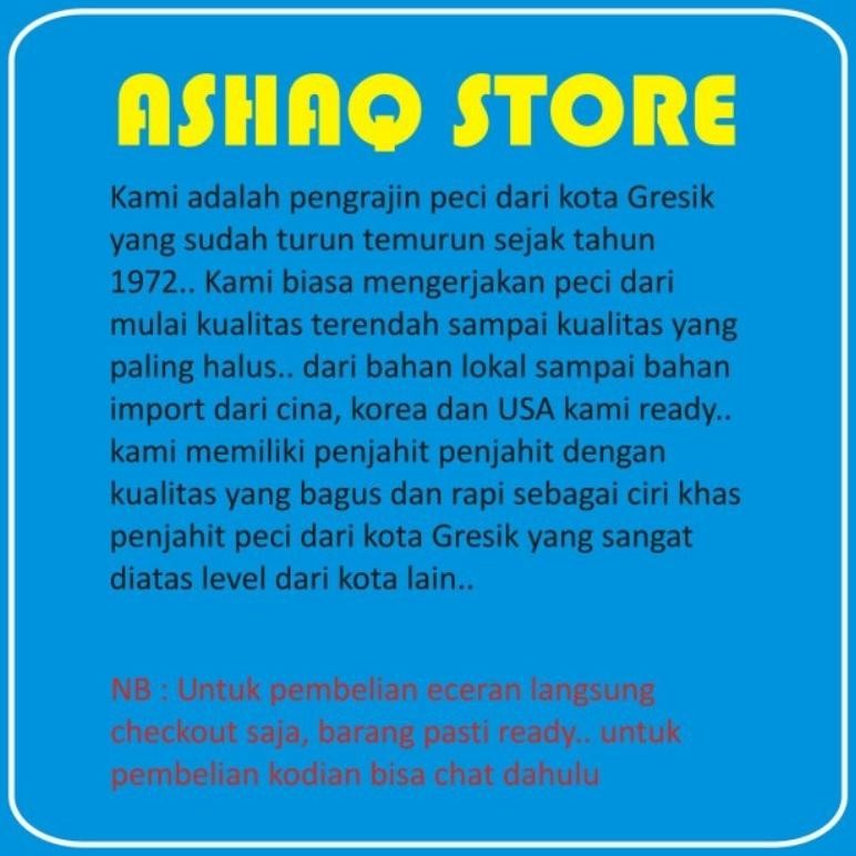 ORIGINAL PECI SONGKOK KOPYAH PUTIH SILVER MOTIF TENUN SONGKET DEWASA DAN ANAK ready tinggi 7, 8, 9 n