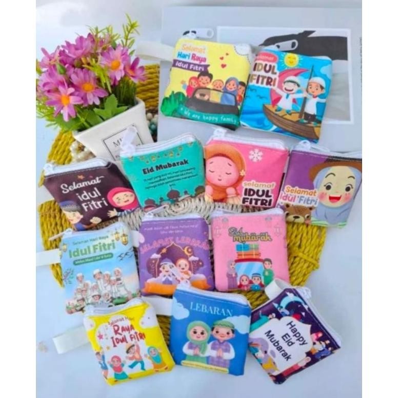 

TERLARIS (Isi 72pcs) Dompet Amplop Printing / Angpao Resleting Lebaran Idul Fitri jg-56