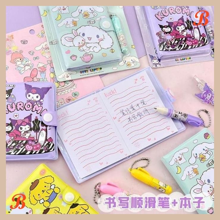 

| KK | MINI NOTEBOOK MINI DIARY COVER SANRIO KUROMI MY MELODY CHINAMOROL DKK