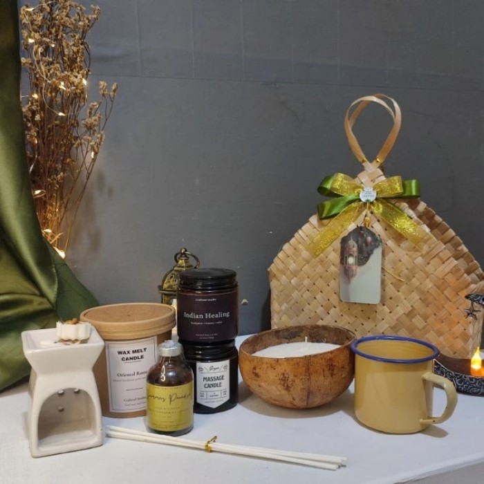 

New! HAMPERS LEBARAN IDUL FITRI KADO GIFT BOX SET AROMATERAPI PREMIUM - Set 1 Idul Fitri