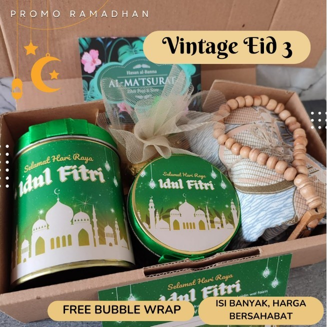 

New! Hampers Lebaran Parcel Idul Fitri - Vintage Eid 3 Idul Fitri