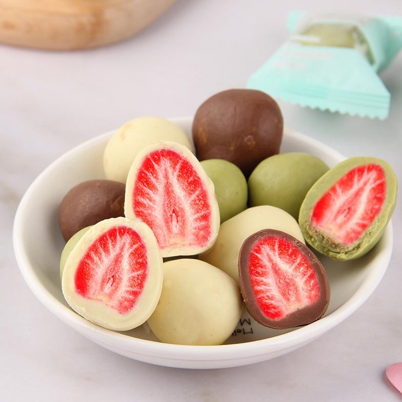 

y-76 ANEKA Cemilan Coklat Stroberi/Tonys Strawberry Chocolate Murah