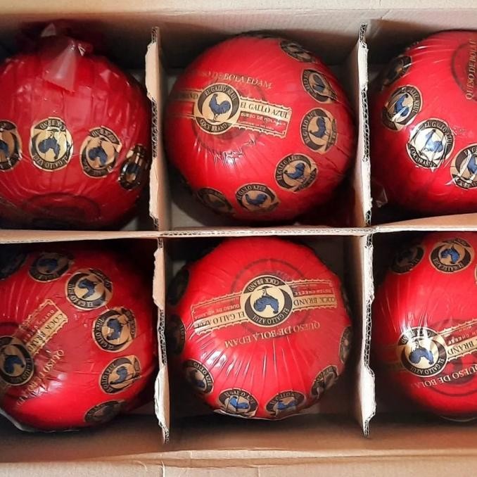 

KEJU EDAM AYAM EMAS 1 BOLA UTUH BERAT 1.5 KG - 1.6 KG