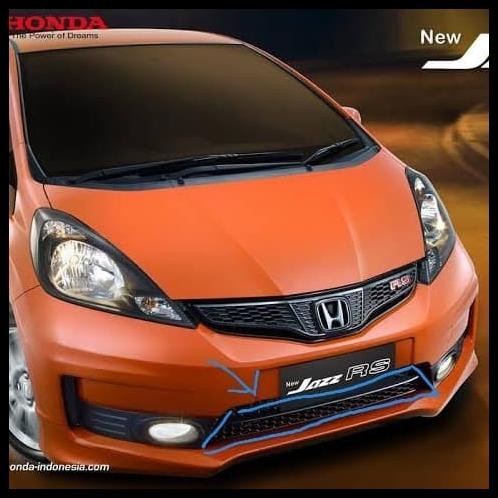 Grill Jaring Bumper Depan Bawah Ram Honda Jazz Rs Ge 2011-2013 Genuine
