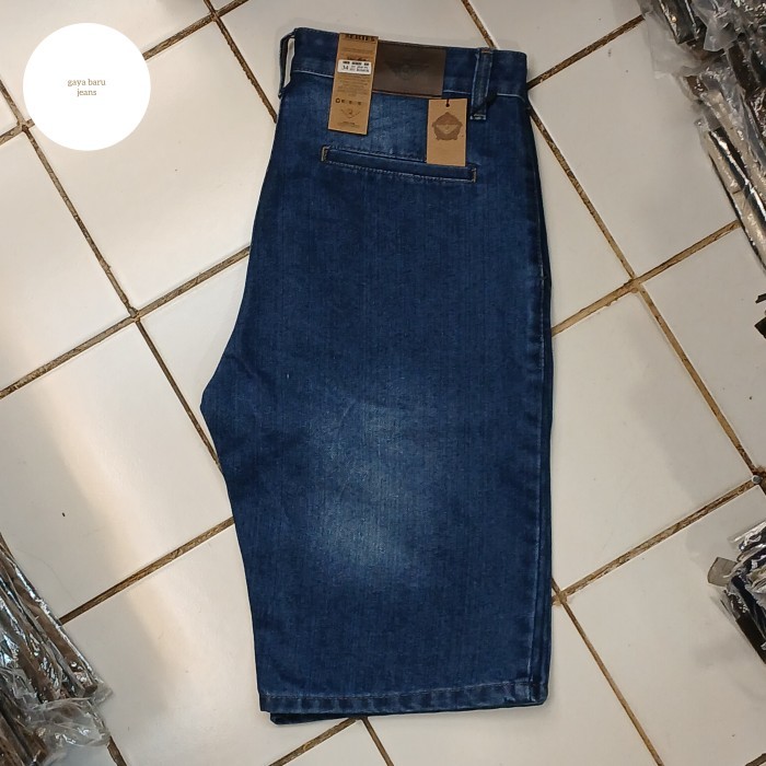 celana pendek pria bahan jeans model chino