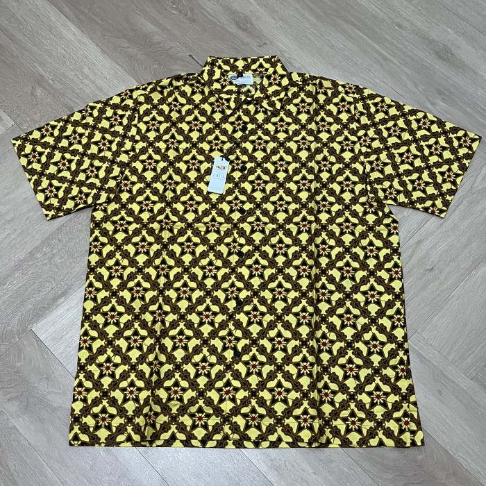 Baju Kemeja Batik Pikachu Motif Staryu v3 Original Official Merchandise Pokemon