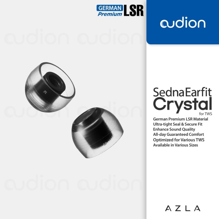 Azla Sednaearfit Crystal Standard Type For Iem Seal & Comfort Eartips