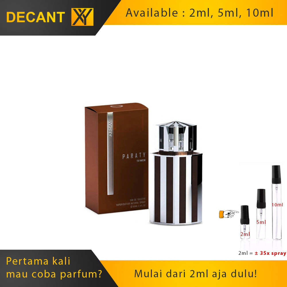 Decant Parfum Armaf Paraty Men Men 2ml 5ml 10ml