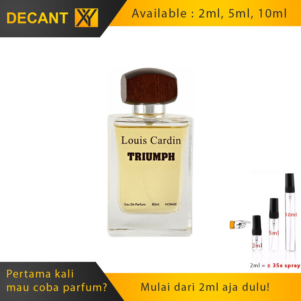 Decant Parfum Louis Cardin Triumph Men 2ml 5ml 10ml