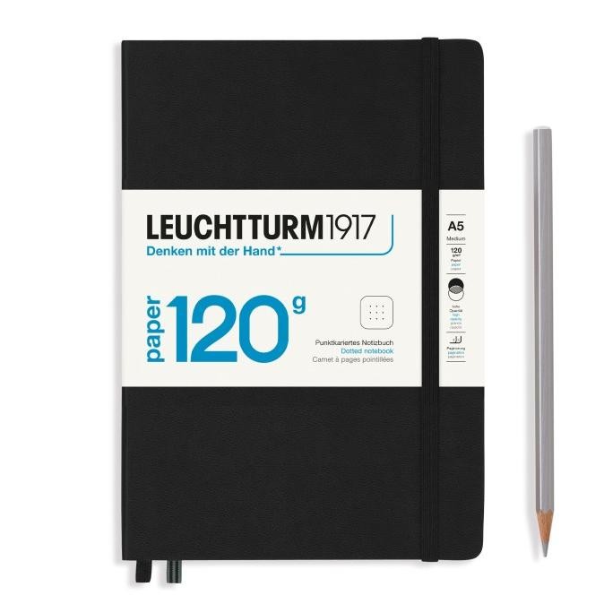 

LEUCHTTURM 1917 EDITION 120G NOTEBOOK MEDIUM A5 203P. HARDCOVER