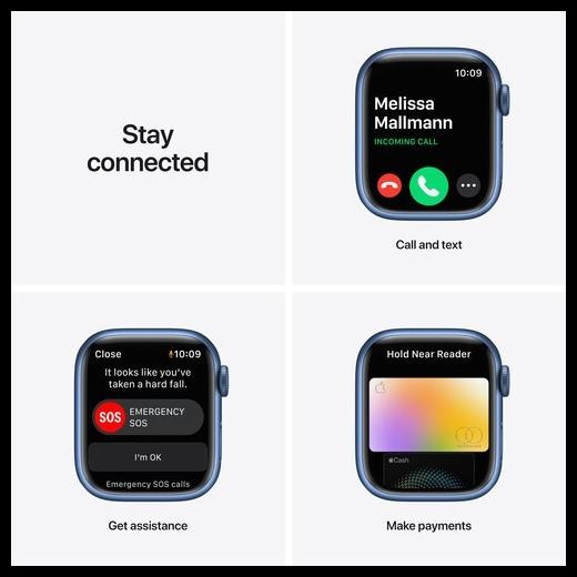 Terlaris Apple Watch Series 7 2021 41Mm 45Mm Iwatch Nike+ Not Series 6 Se 40 44 Good Quality