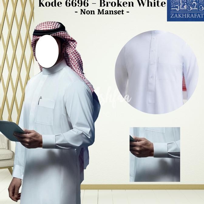 Limited, Jubah Saudi | Gamis Pria | Zakhrafat 6696 & 6693