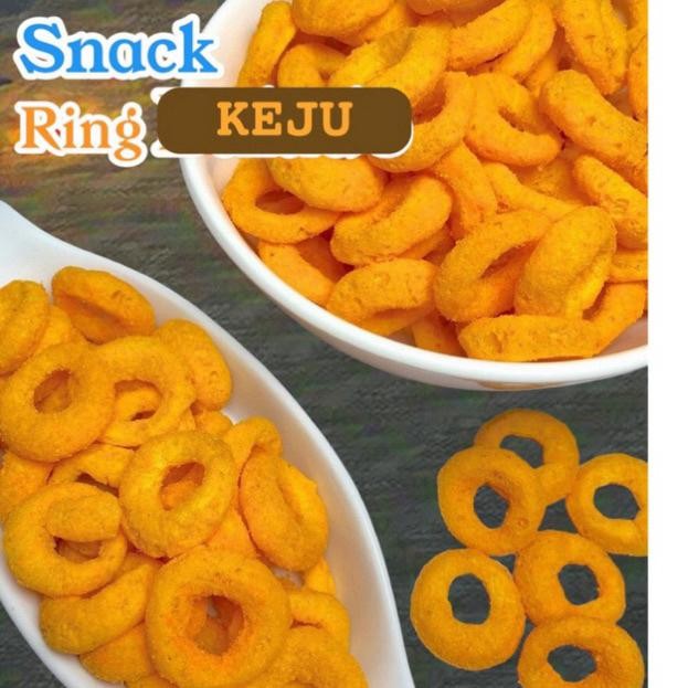 

SNACK RING / CEMILAN CHIKI RING RASA KEJU KEMASAN 250 GRAM