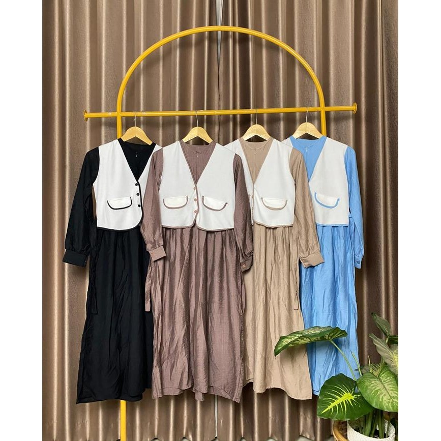 RENATA GAMIS ROMPI GAMIS ANAK PEREMPUAN GAMIS ANAK TANGGUNG GAMIS ANAK USIA 6-12 TAHUN BAHAN POLO