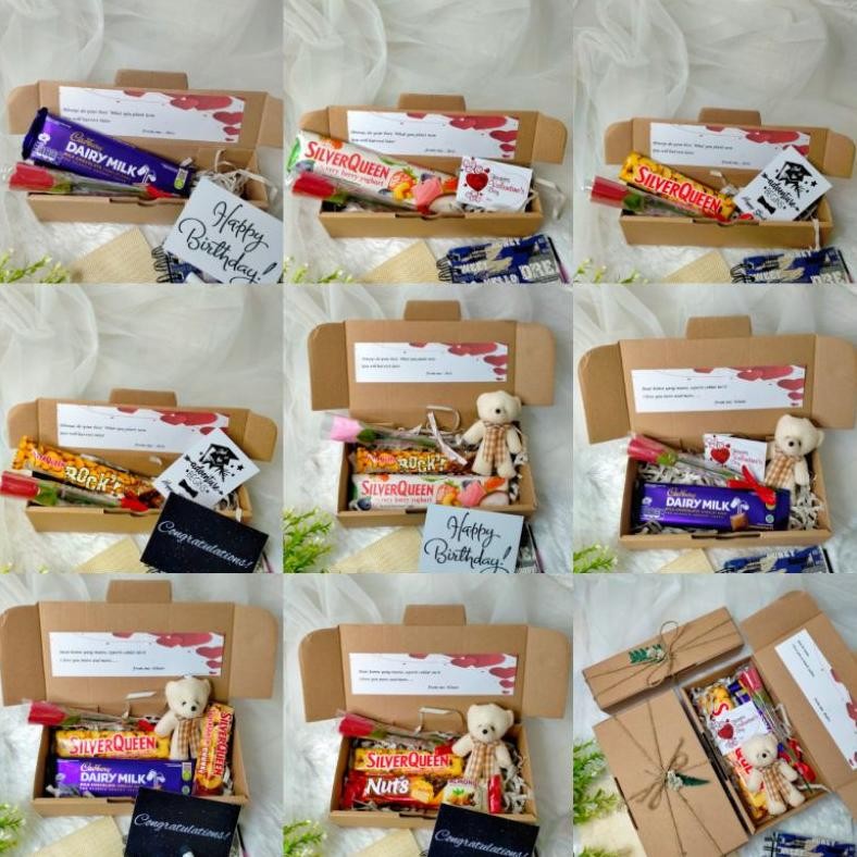 

TERMURAH HAMPERS COKLAT VALENTINE / KADO CEWEK ULANG TAHUN / KADO ANNIVERSARY na-93