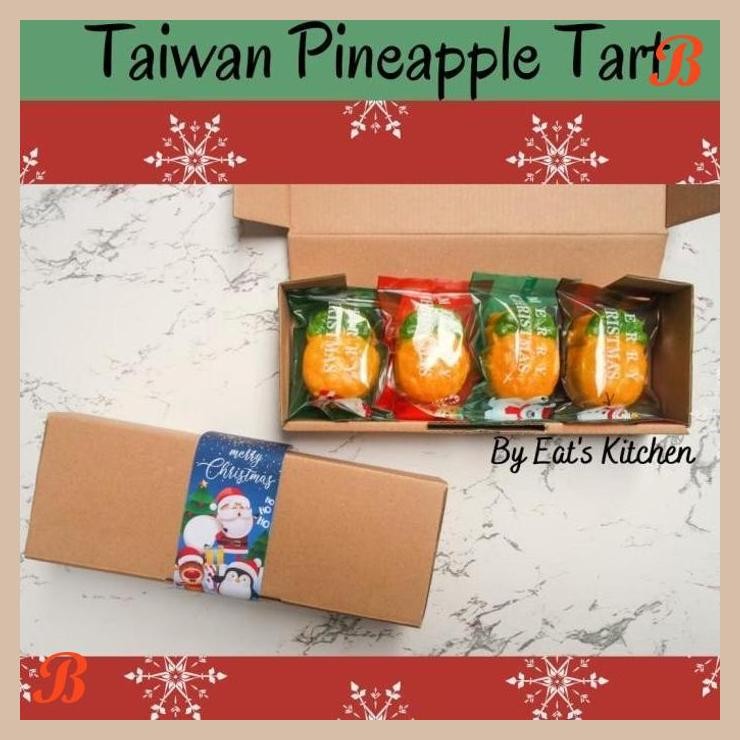 

| NS | TAIWAN PINEAPPLE TART / KUE NASTAR / NASTAR TAIWAN (5PC)