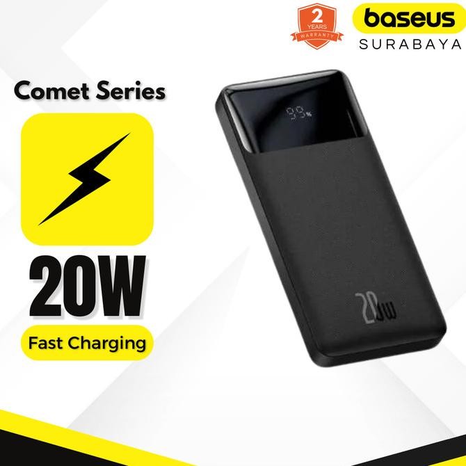Sale Baseus Bipow Powerbank Fast Charging 10000Mah 20W