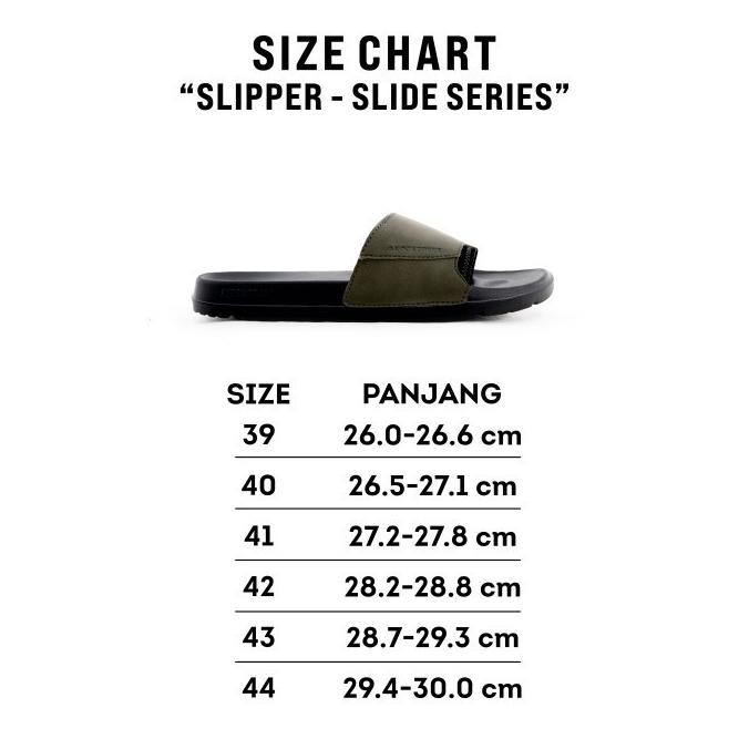 PROMO Aerostreet 39-44 Reno Hitam Army - Sandal Selop BAAAA jy-6
