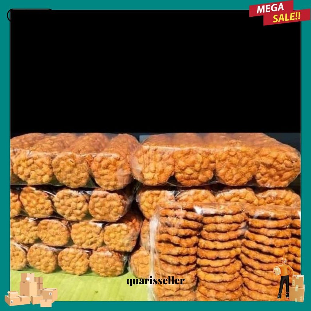 

Peyek Kacang Asin Oleh-Oleh Makassar Gratis Ongkir