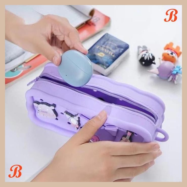 

| KK | KOTAK PENSIL CHARACTER ANAK SANRIO CINNAMOROLL KUROMI MELODY PENCIL CASE / KARTUN TEMPAT PENSIL KARAKTER LUCU