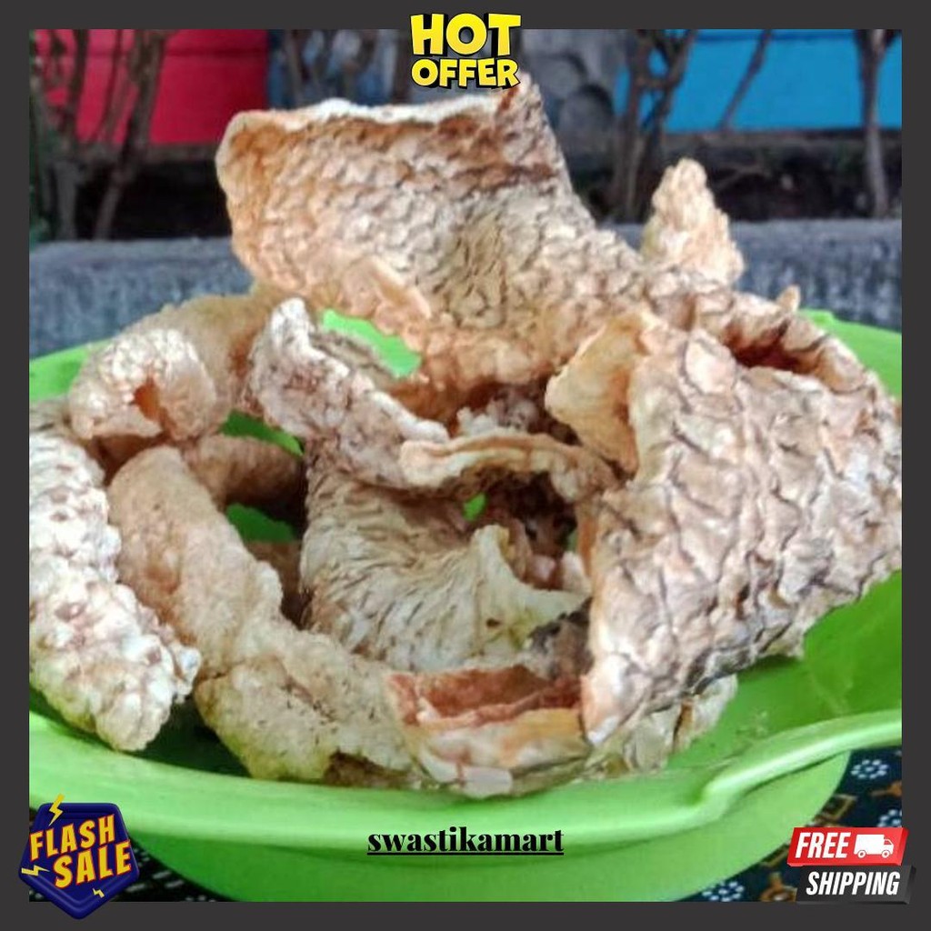 

Rambak Kulit Kakap (100 Gram) Terlaris