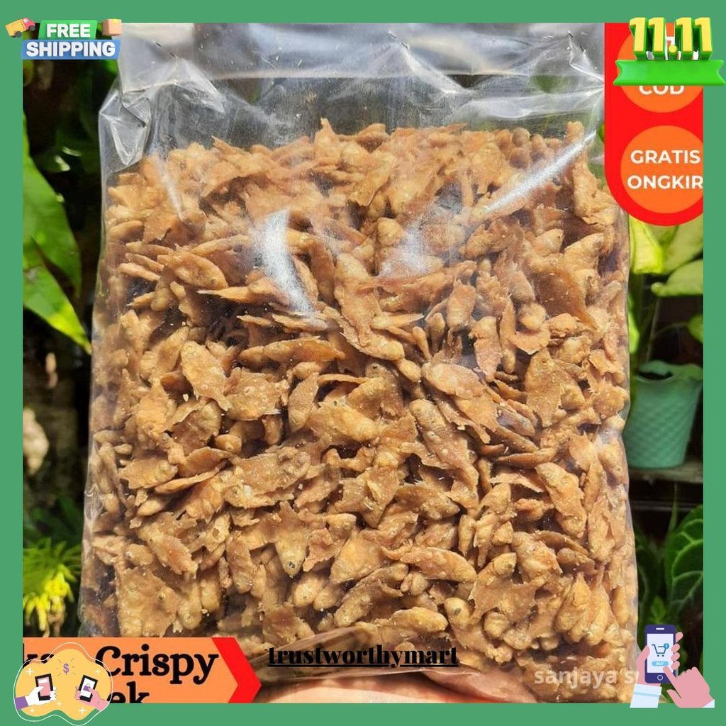 

Baby Fish Ikan Pepetek Crispy 1Kg Termurah Siap Kirim