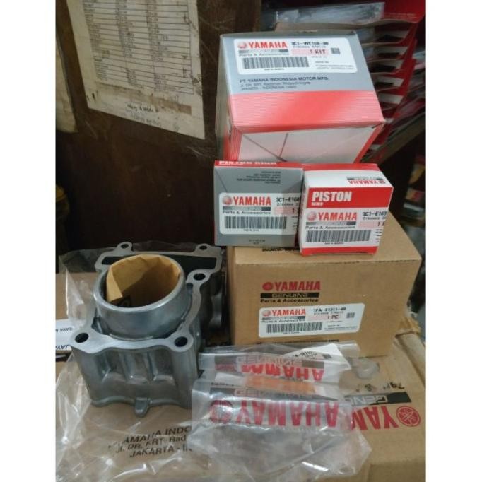 New Trend, Blok Seher Piston Set Paket Vixion 3C1 Original Asli Yamaha 1Pa-E1311