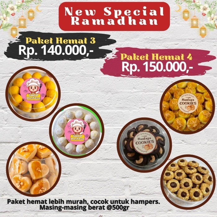 

New! Kue Lebaran Idul Fitri 2025 Paket Hemat Isi 6 Toples Nastar Murah!!!!!! - DUA 4 TOPLES Idul Fitri