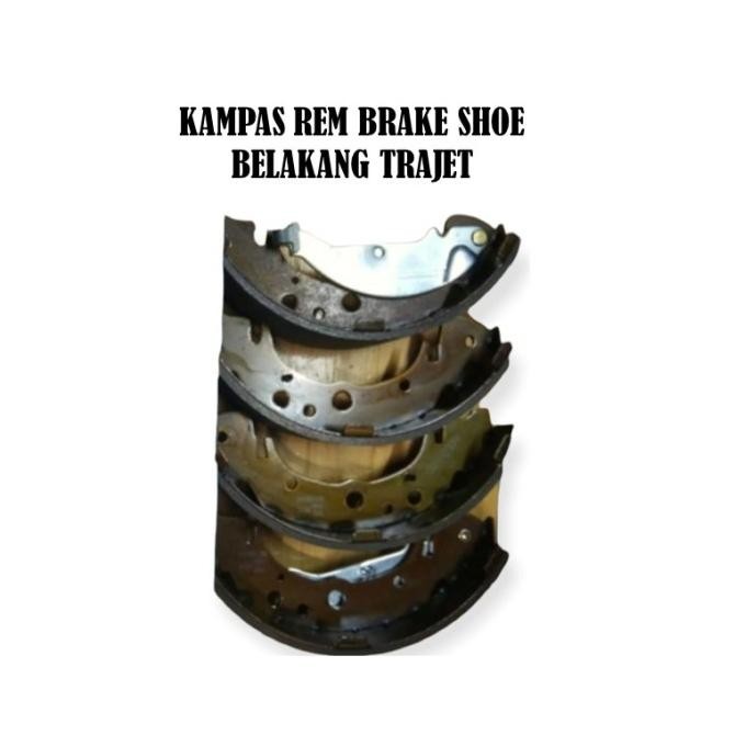 KAMPAS REM BELAKANG TRAJET BRAKE SHOE TRAJET TERLENGKAPP