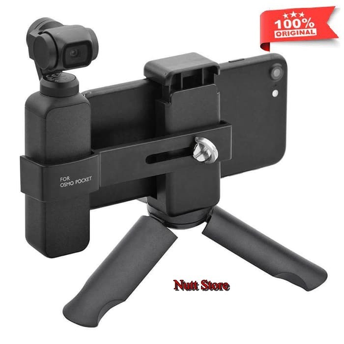 Tebaru Gimbal Stabilizer Holder HP DJI Osmo Pocket Mini Tripod Berkualitas