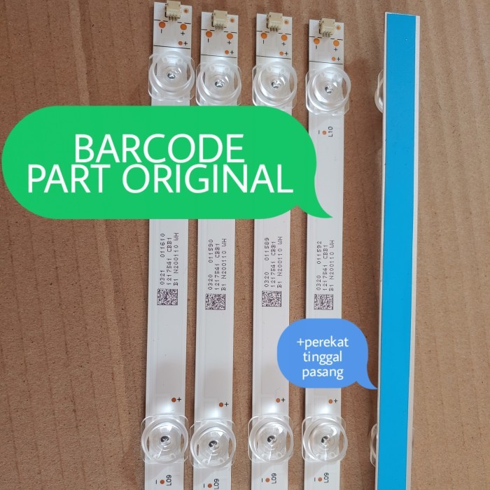 Lampu Led Bl Tv Hisense Hx58A6100Uwts Hx58A6100 58A6100 Jl.D580A1