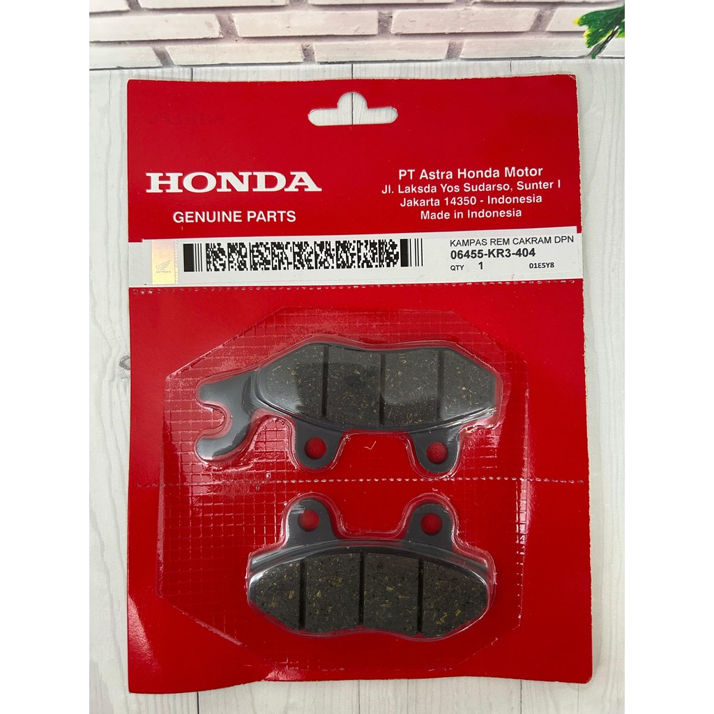 Kampas Rem Depan 06455-KR3-404 Dispad Cakram Depan Motor Honda Karisma,Revo Mega Pro,Supra X,Supra F