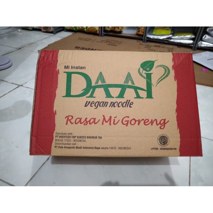 

PROMO MIE / PASTA / Mie DAAI Vegetarian DUS Goreng / SOTO NON COD