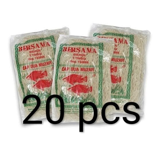 

PROMO MIE / PASTA / bihun dua mujair per ball isi 20bks NON COD