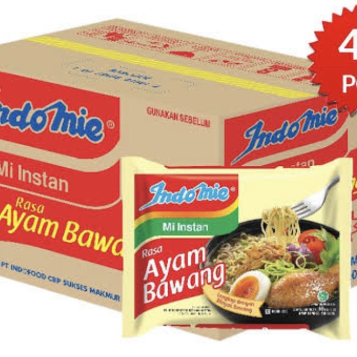 

PROMO MIE / PASTA / indomie ayam bawang 1 dus NON COD