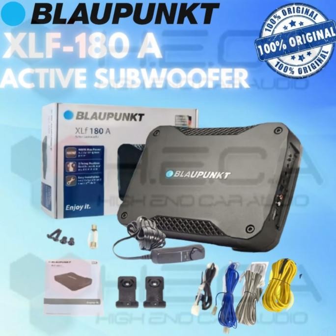 BLAUPUNKT XLF-180A Subwoofer Aktif XLF 180A Active Bass Sub Kolong XLF Terlaris