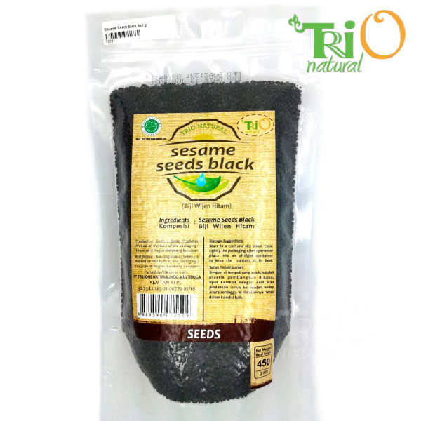 

TERMURAH Sesame Black Seeds 450 gram