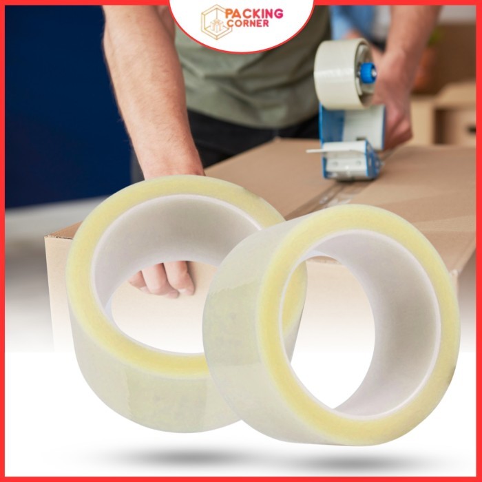 

LAKBAN SOLATIP BENING 2 INCH 45 MM X 90 YARD MURAH 1 DUS GOJEK / GRAB