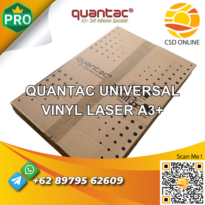 

QUANTAC UNIVERSAL & SKBP STICKER VINYL A3+ DIGITAL PRINT - PACKK