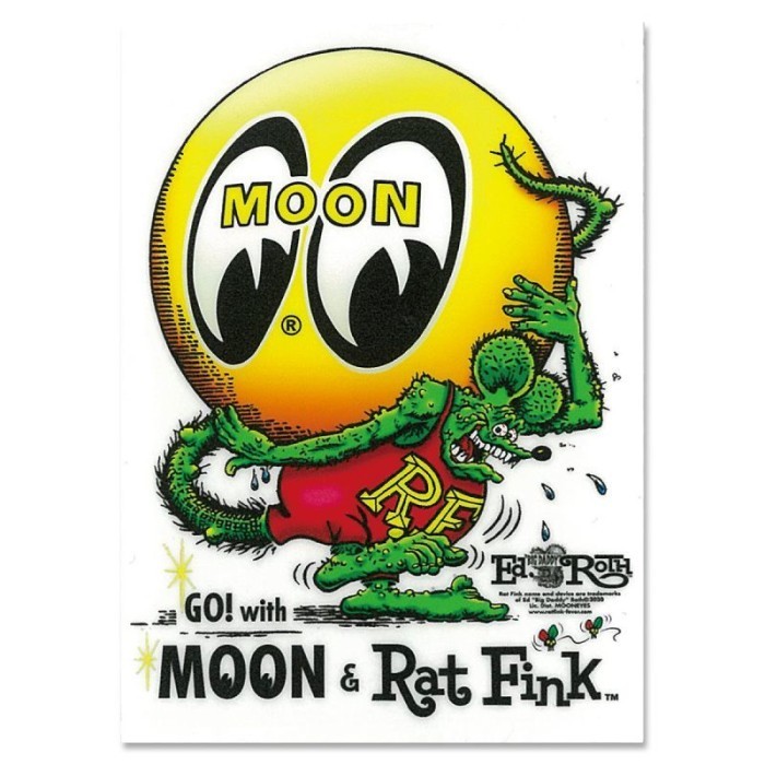 

RAT FINK X MOON EYEBALL STICKER