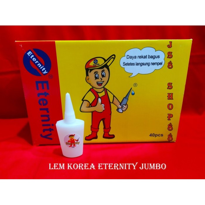 

25 PCS LEM KOREA ETERNITY JUMBO 25GR / LEM SETAN / LEM ALTECO