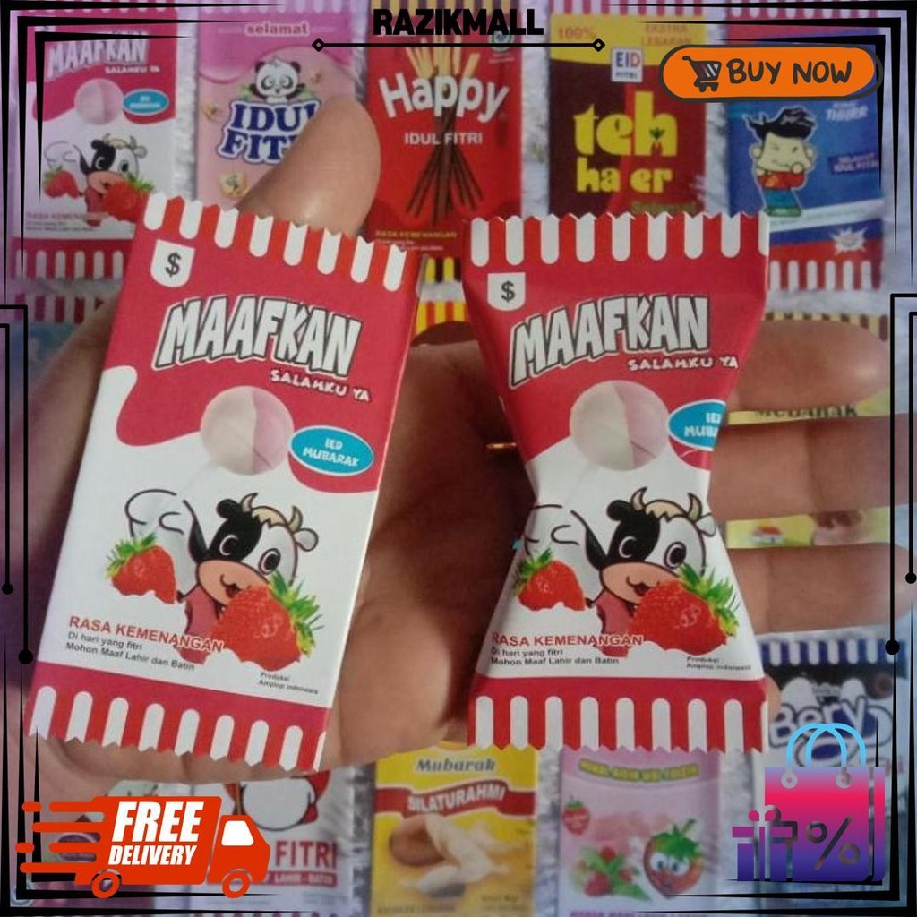 

Amplop Lebaran Permen Kertas (Perpack) D Terlaris