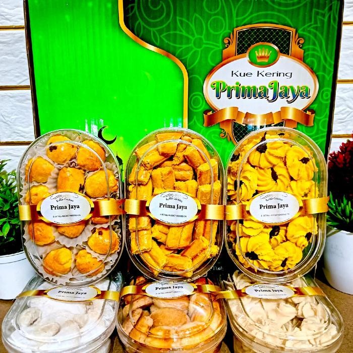 

Paket Kue Lebaran Prima Jaya Isi 6 Toples Premium Termurah - Manis, Susu, Cokelat, Snacks, Sagu,