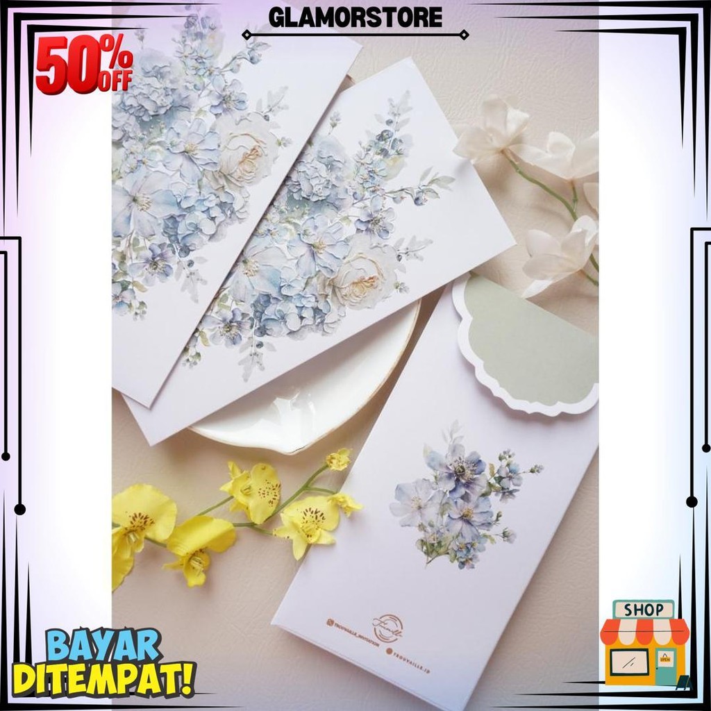 

Angpau*Fullflower Embos* Rampai & Aster D Gratis Ongkir