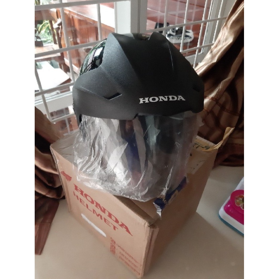 AWS Helm Motor Honda Half Face TRX-3 HMJ-1 Original AHM SNI