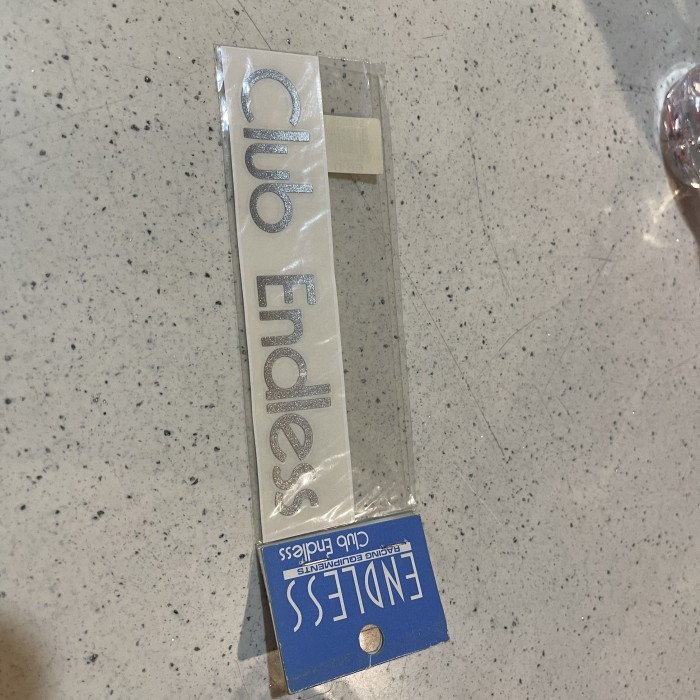 

JAPAN STICKER ENDLESS CLUB ENDLESS ORIGINAL RARE ITEM