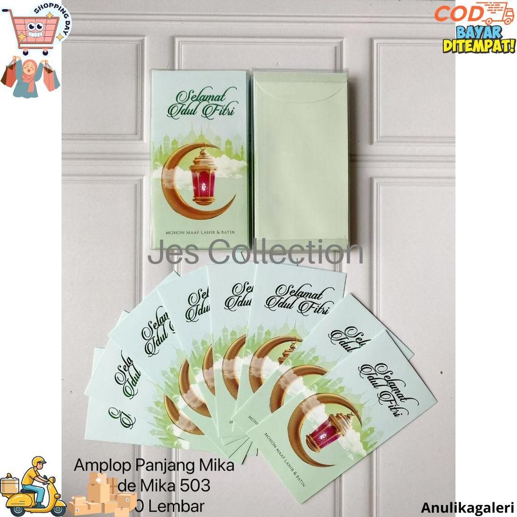

Amplop /Ampau Lebaran Panjang Isi 30 Dan 25 Hari Raya Idul Fitri Ukuran 8X16Cm D Termurah