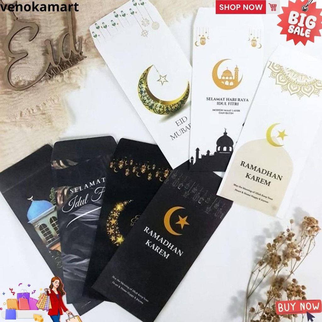 

(Isi 10 Pcs)Amplop Lebaran/Amplop Lebaran Idul Fitri Isi 10 Pcs/Angpao Lebaran /Amplop Lebaran D Promo Puncak