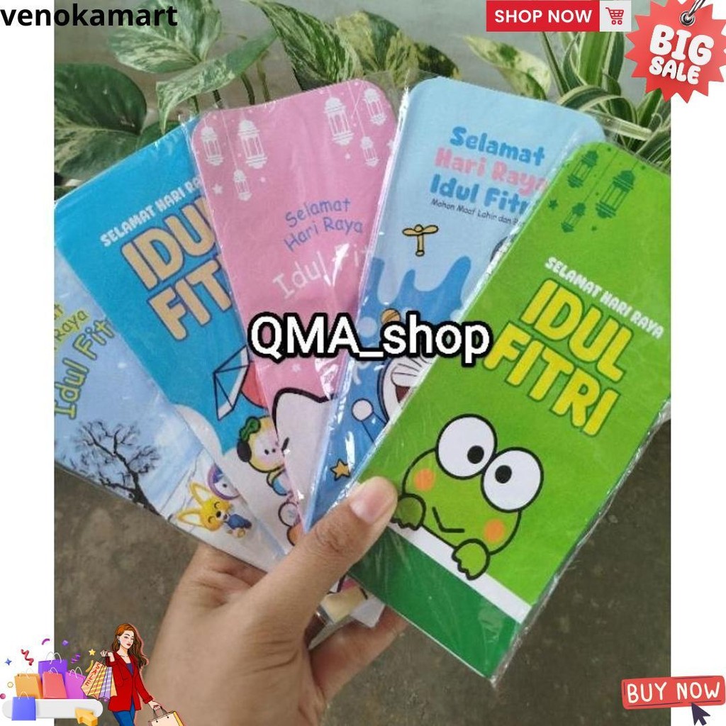 

Amplop Lebaran Glossy Uk Jumbo (Isi 10Pcs /Pak) D Promo Puncak